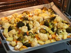 Fırında Sebze Sote