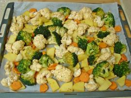 Fırında Sebze Sote