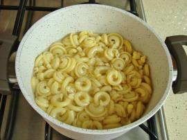 Pırasalı Mantarlı Makarna