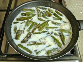 Sütlü Biber Kavurması