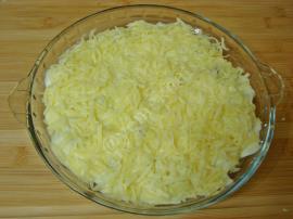 Fırında Beşamel Soslu Mantar