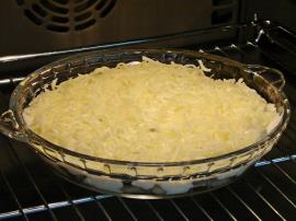 Fırında Beşamel Soslu Mantar