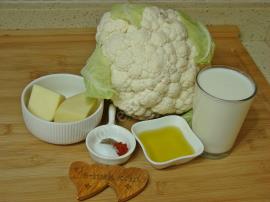 Fırında Sütlü Karnabahar