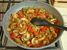 Patates Püreli Mantar Sote