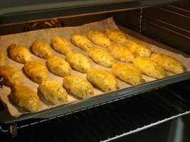 Sebzeli Mayasız Poğaça