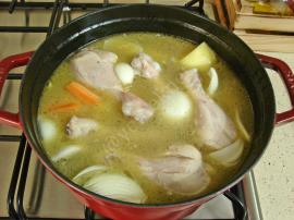 Terbiyeli Tavuk Haşlama