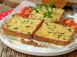 Fırında Yumurtalı Tost