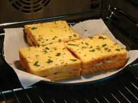 Fırında Yumurtalı Tost