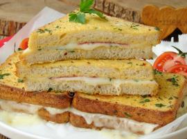 Fırında Yumurtalı Tost