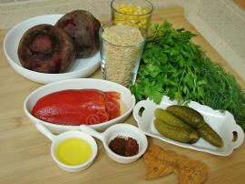 Pancarlı Arpa Şehriye Salatası