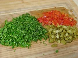 Pancarlı Arpa Şehriye Salatası