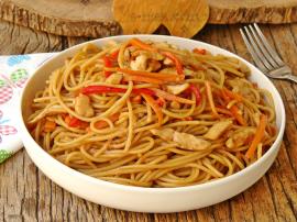 Soya Soslu Tavuklu Makarna