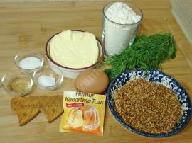 Dereotlu Tuzlu Kurabiye