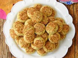 Dereotlu Tuzlu Kurabiye