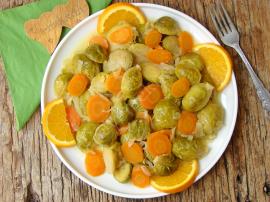 Portakallı Brüksel Lahanası