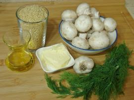 Mantarlı Kuskus Pilavı