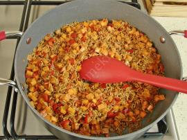 Mor Lahanalı Şehriye Salatası