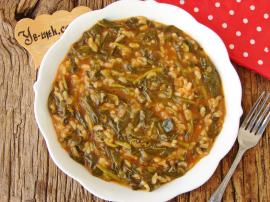 Pirinçli Semizotu Yemeği