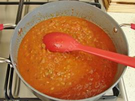 Salçalı Domatesli Makarna