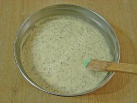 Susam Mantolu Haşhaşlı Kek