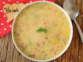 Sütlü Sebze Çorbası