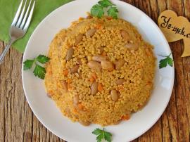 Barbunyalı Bulgur Pilavı