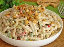 Cevizli Makarna Salatası