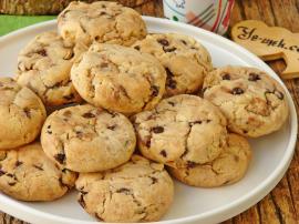 Çikolatalı Cevizli Kurabiye