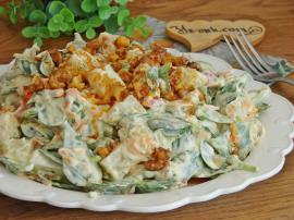 Patatesli Semizotu Salatası