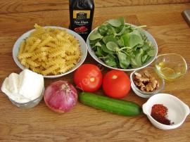 Semizotlu Makarna Salatası