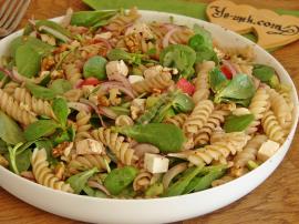 Semizotlu Makarna Salatası