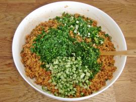 Yeşil Mercimekli Kısır