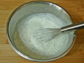 Yoğurtlu Barbunya Salatası