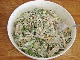 Semizotlu Erişte Salatası