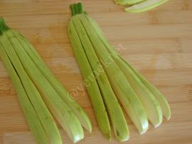 Yelpaze Kabak Kızartması