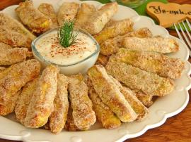 Fırında Çıtır Kabak