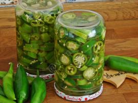 Kaynar Suyla Acı Biber Turşusu