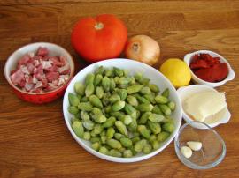 Taze Bamya Çorbası