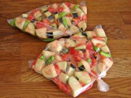 Buzlukta Patlıcan Saklama