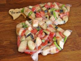 Buzlukta Patlıcan Saklama