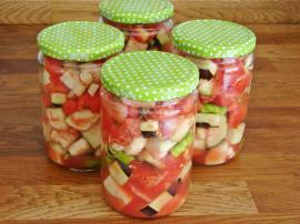 Çiğden Patlıcan Konservesi