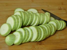 Fırında Domatesli Kabak