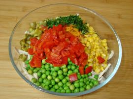 Tavuk Göğsü Salatası