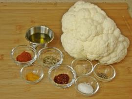 Fırında Baharatlı Karnabahar