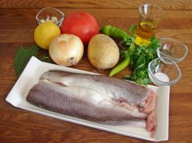 Fırında Mezgit Fileto