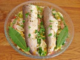 Fırında Mezgit Fileto