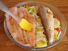 Fırında Mezgit Fileto