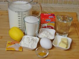 Limon Soslu Muhallebi