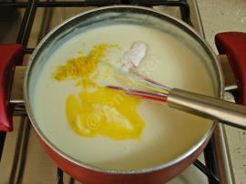 Limon Soslu Muhallebi