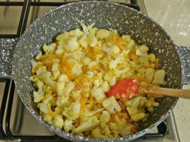 Mantarlı Karnabahar Kavurması